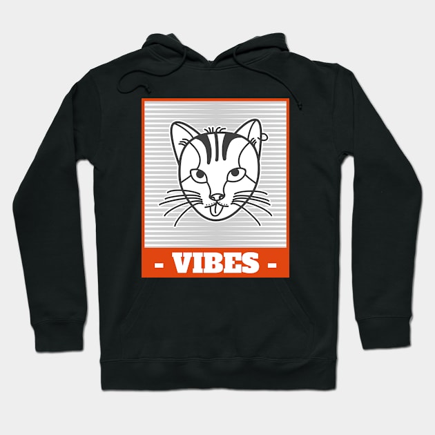 Prison Kitty Vibes Hoodie by Peanut Tops